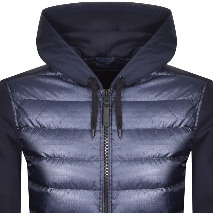Alternative Image for ProductMackage Will Hooded Bomber Jacket Navy2